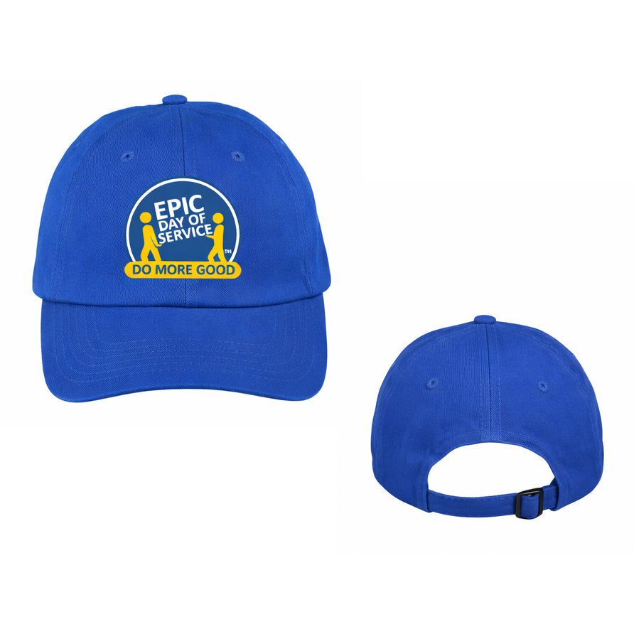 Epic Day of Service Embroidered Cap with Adjustable Strap