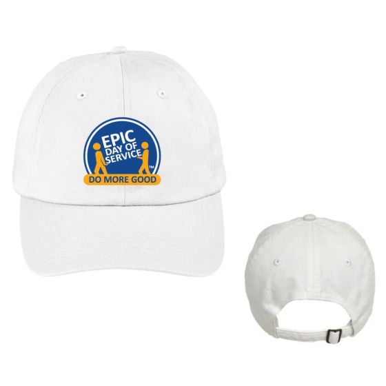 Epic Day of Service Embroidered Cap with Adjustable Strap